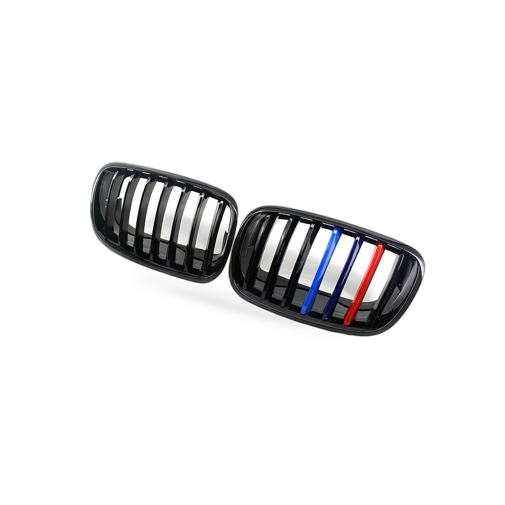 BMW X5 E70 2007-2013 Gloss Black M-Style Grille with Base Frame 51717229233 - BD1