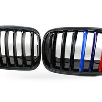 BMW X5 E70 2007-2013 Gloss Black M-Style Grille with Base Frame 51717229233 - XQ1