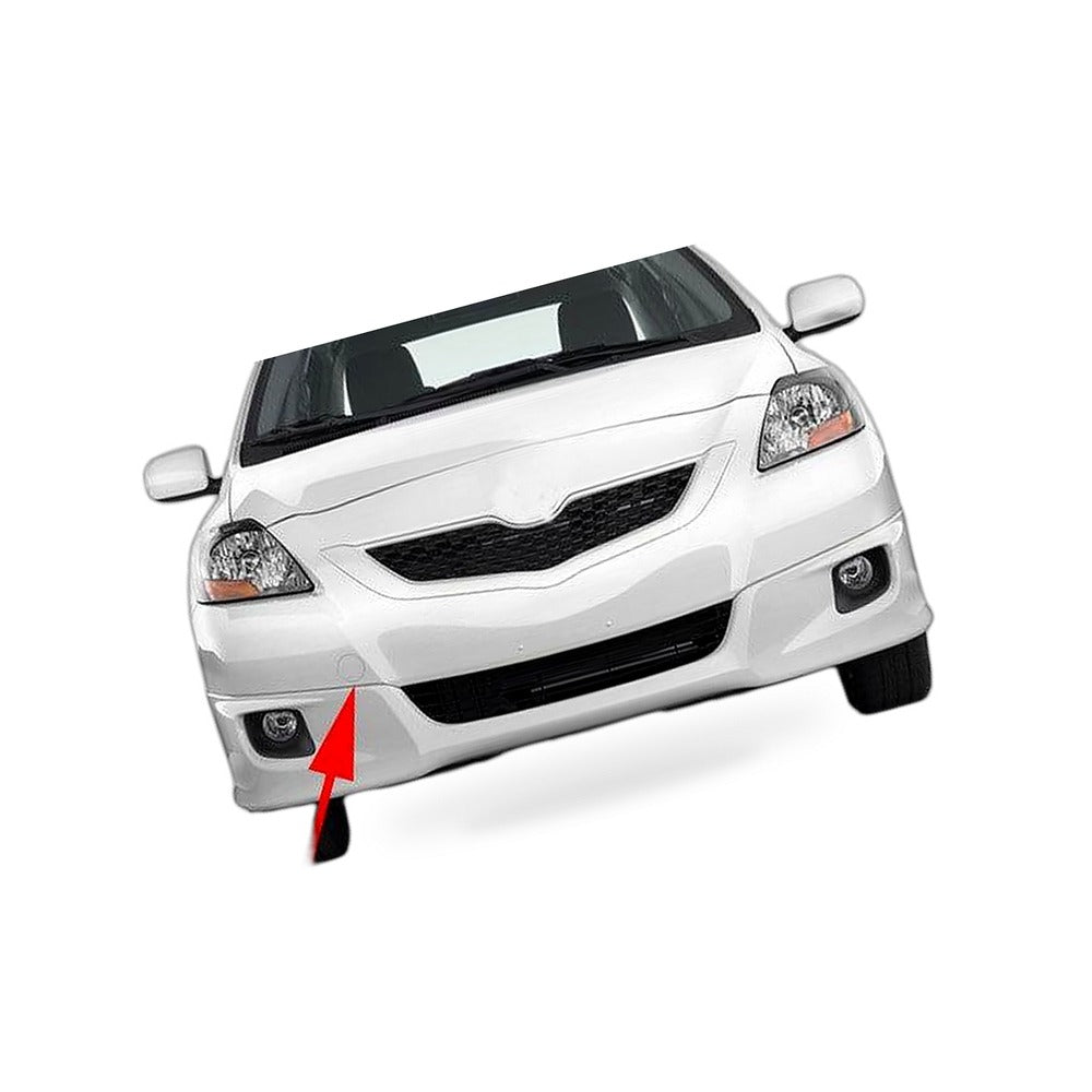 Front Bumper Tow Hook Cover Suitable for Toyota Yaris Sedan 08-10 52127-52912 - BD2