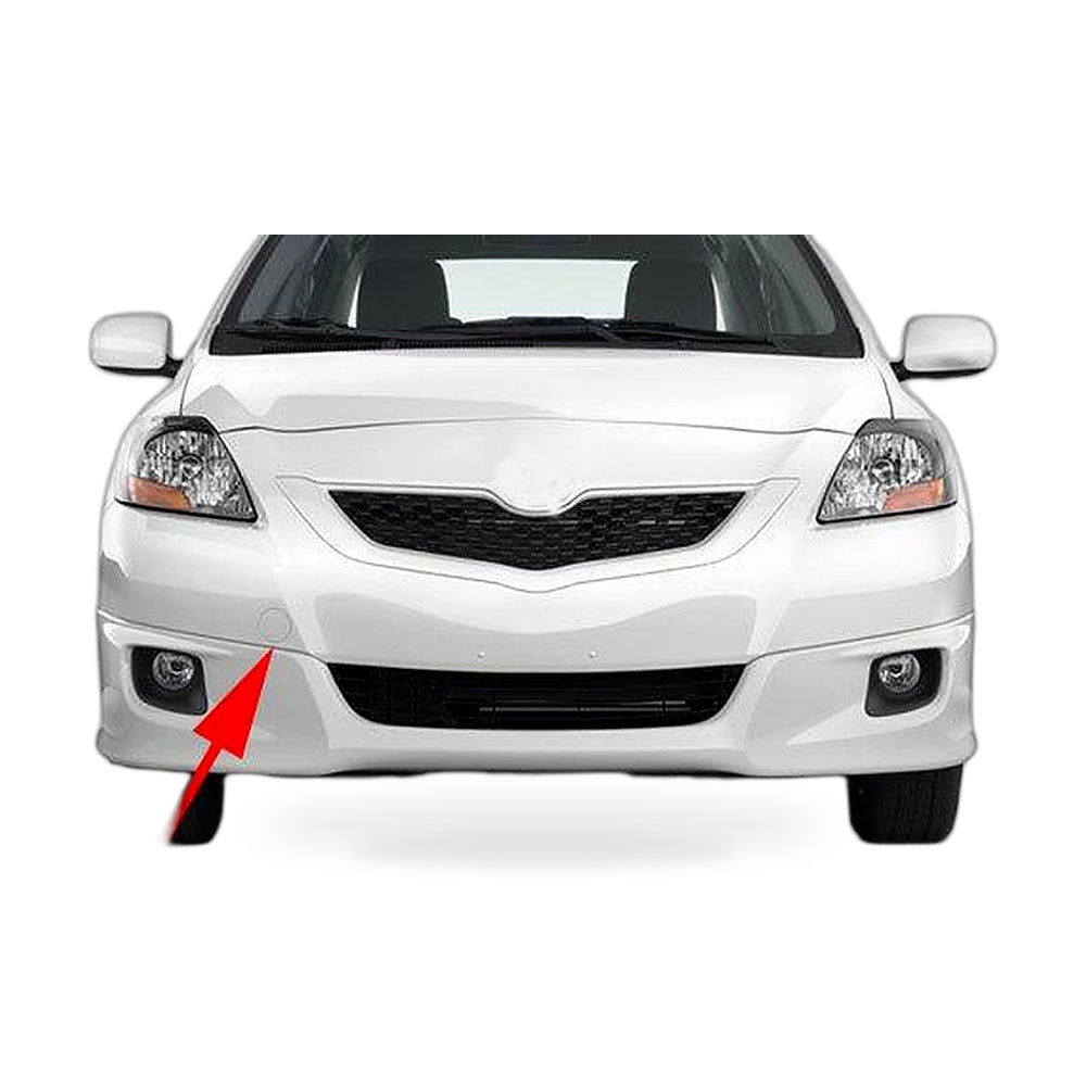 Front Bumper Tow Hook Cover Suitable for Toyota Yaris Sedan 08-10 52127-52912 - ZT2