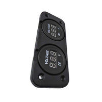 Digital LED Volt Meter Dual Battery Monitor Suitable For Boat Marine DC 12V-24V