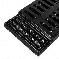 20 Restaurant Coaster Pager Guest Call Wireless Paging Queuing Calling System AU
