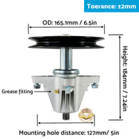 Spindle Assembly Suitable For 46in Cub Cadet / Rover / Masport Mowers Replaces 618-05078