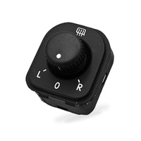 Electric Rearview Mirror Control Adjustment Knob Switch Suitable for VW Golf MK5 - BD2