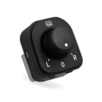Electric Rearview Mirror Control Adjustment Knob Switch Suitable for VW Golf MK5 - BD3