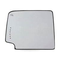 Side Mirror Glass with LED Suitable for Chevy Silverado GMC Sierra 2014-2017 - ZT3