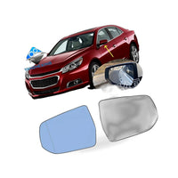 Left Side Driver Mirror Glass Suitable for Chevrolet Malibu 2.4L 12-18 22880001 - BD2