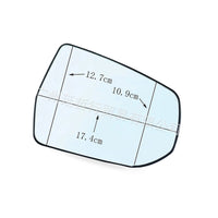 Left Side Driver Mirror Glass Suitable for Chevrolet Malibu 2.4L 12-18 22880001 - BD3