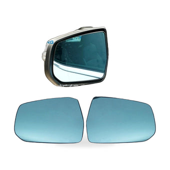 compare product Side Mirror Glass Suitable for Chevrolet Malibu XL 16-21 Left Blue 84077273