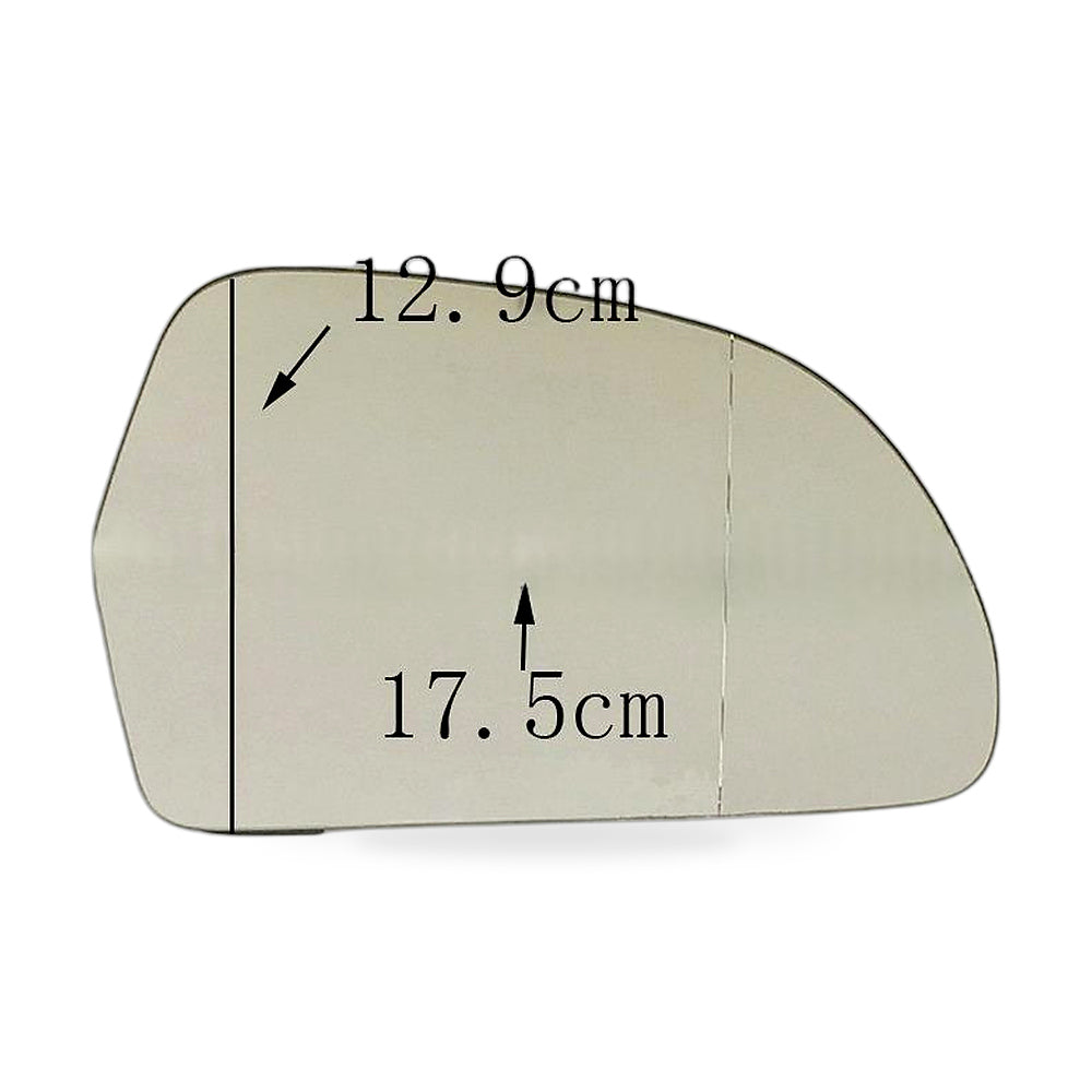 Mirror Glass Left Heated Blue Suitable for Audi A4L A6L Q3 Skoda Octavia Superb - ZT3
