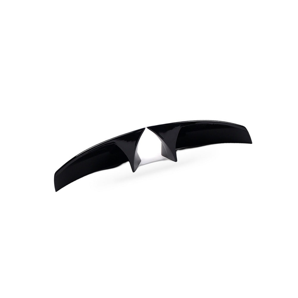 Gloss Black Horn Style Rearview Mirror Cover Suitable for Audi A3 2014-2020 S3 - BD4