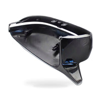 Gloss Black Water Transfer Bullhorn Side Mirror Cover Shell Suitable for BMW G20 - ZT3