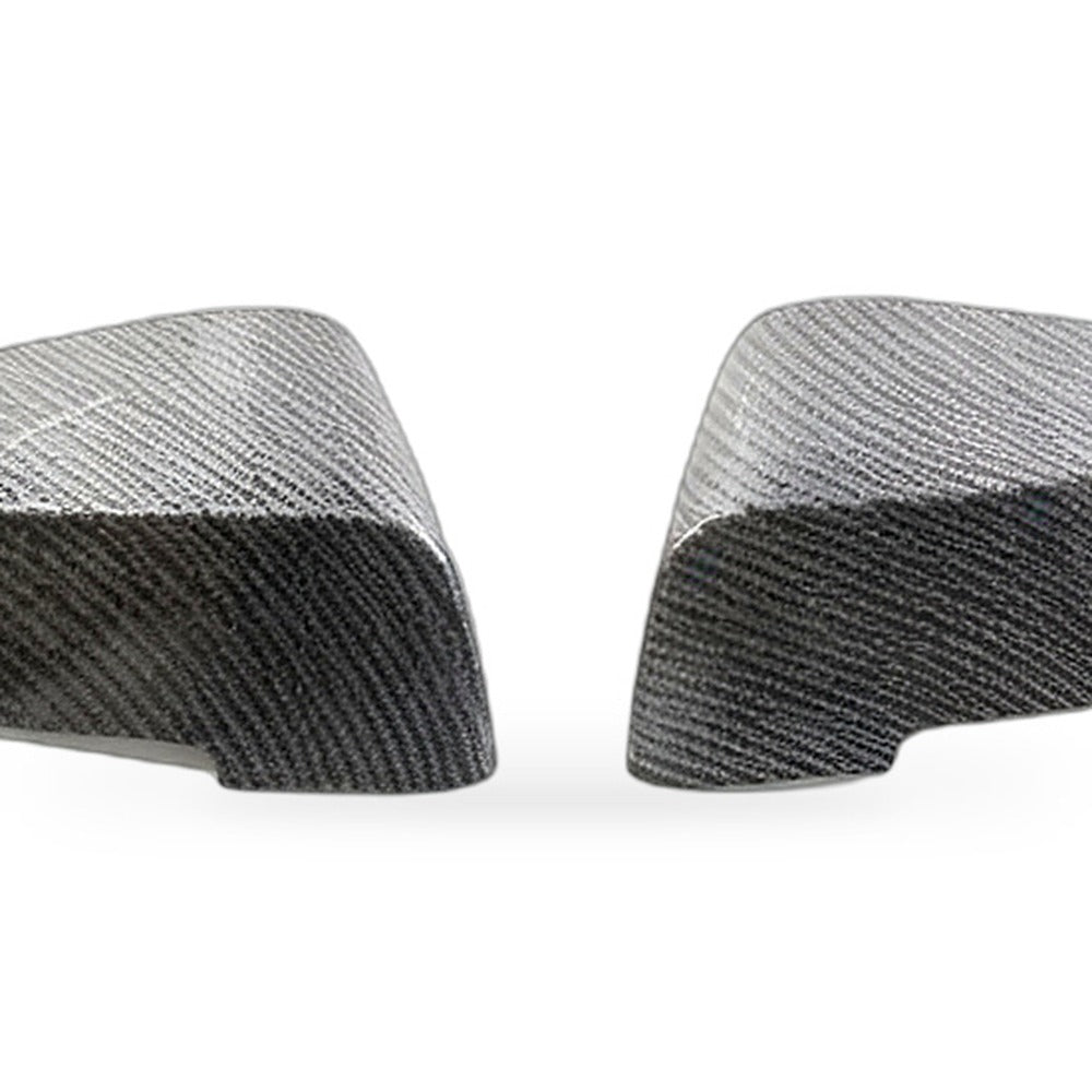 Carbon Fiber Rearview Mirror Cover Pair for BMW 5 Series 6 Series 7 F10 F12 F02 - XQ1