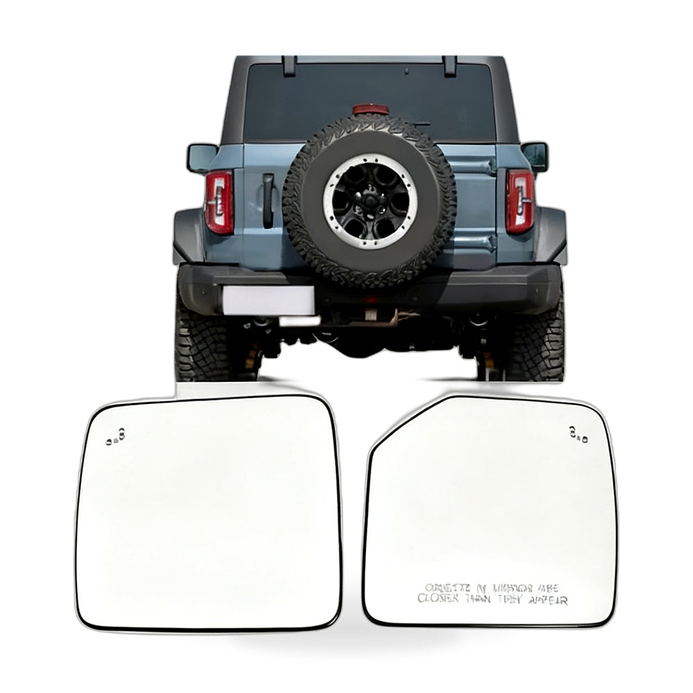Blind Spot Detection Mirror Glass Suitable for Ford Bronco 2024 Right Side - ZT2