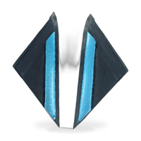 Chrome Mirror Triangle Trim Pair Suitable for Ford Mondeo 2008-2010 - ZT2