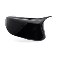 Side Mirror Cover Suitable for Infiniti Q50 Q60 Q70 Gloss Black Bullhorn Style - ZT3