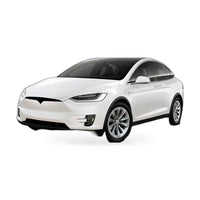 Mirror Glass for Tesla Model X S 2017-2020 Right White Blue Lens - ZT2