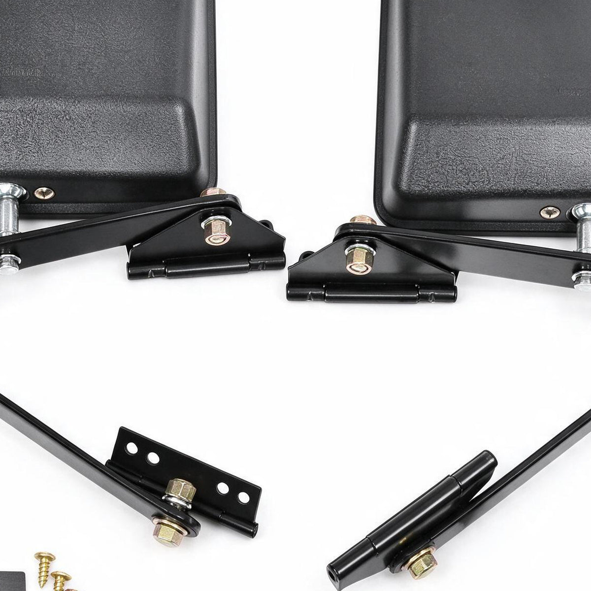 Door Mirror Head and Arm Set Texture Black LH RH Suitable for Universal Truck - XQ1