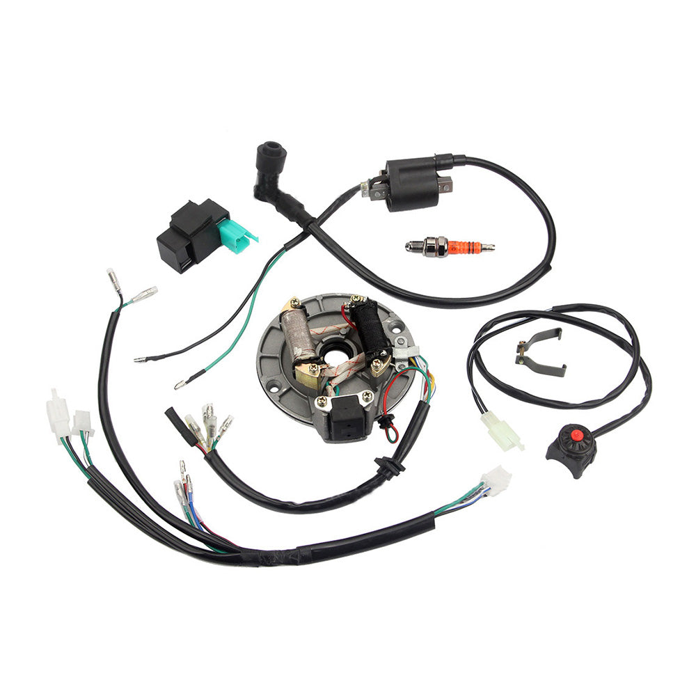 Wire Harness With Coil & Magneto Suitable For 50cc-125cc Dirt, Pit & Trail Bikes