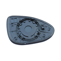 Left Mirror Glass With Back Plate Suitable For Holden Barina 2011-Onward Non-Heated