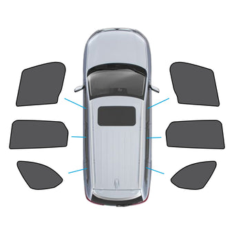 compare product 6x Car Window Sun Shades Suitable For Mazda CX-9 2016-2025 UV & UVB Protection