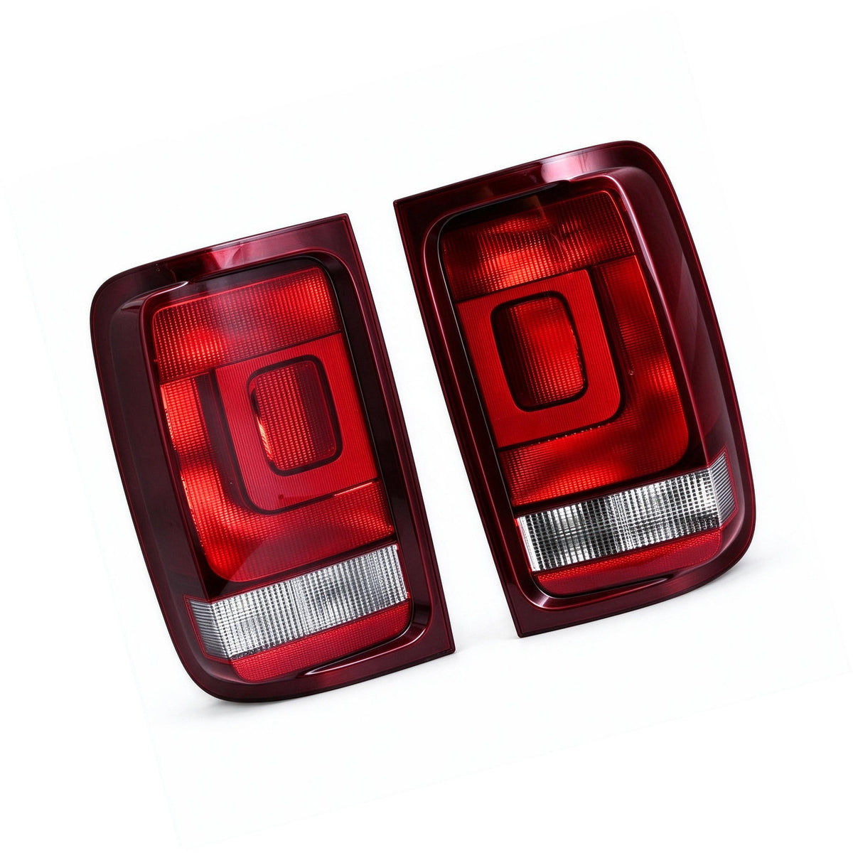 Tail Light Assembly Set Tinted Red Suitable for Volkswagen Amarok 2010-2022 - BD2