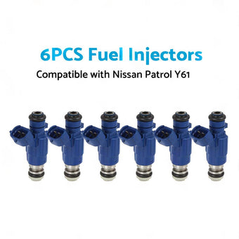 compare product 6PCS Fuel Injector Suitable For Nissan Patrol Y61 TB48DE RB25DET 16600-AA500