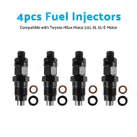 4x Fuel Injector Suitable for Toyota LX 4.7L