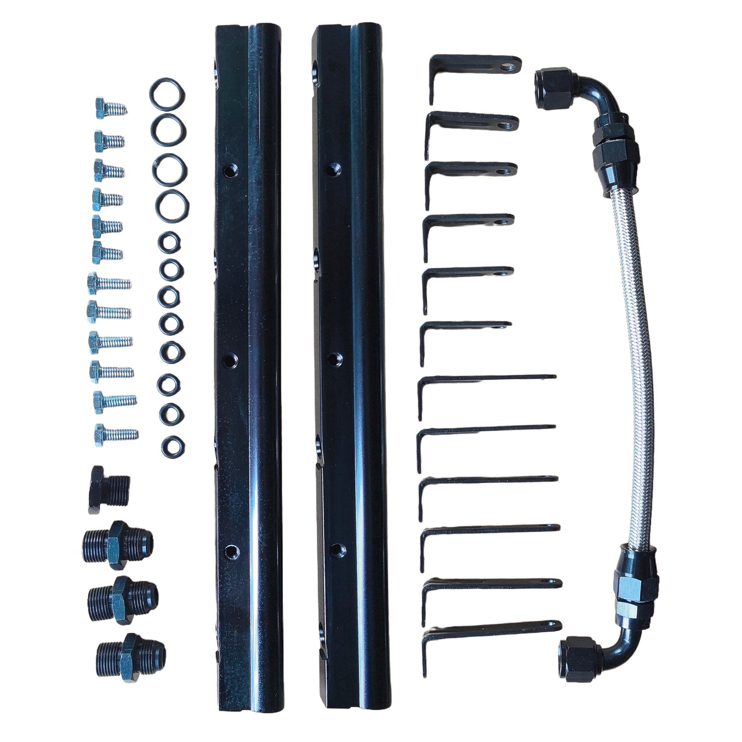 Intake Manifold with Fuel Rail Suitable For Chevy GM LS1 / LS2 / LS6 Engine Dual Plane