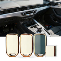 Honda Civic Accord Vezel Crider Car Key Protective Case Key Bag Key Cover Gold Trim