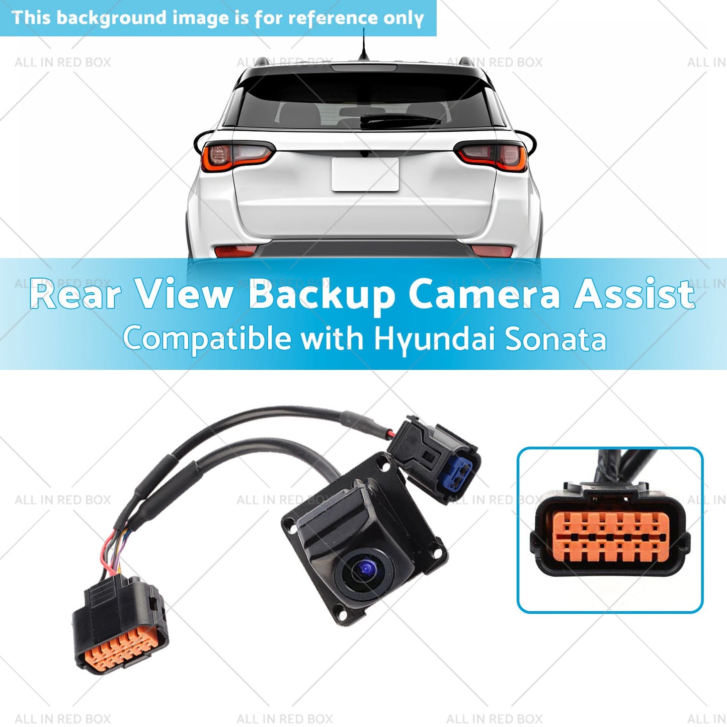 95766-E6201 Rear View Backup Camera Assist Suitable for Hyundai Sonata 15-17