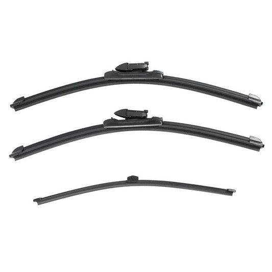 Wiper Blade Set 3pcs Suitable for Volkswagen Polo Hatch 2010-2017