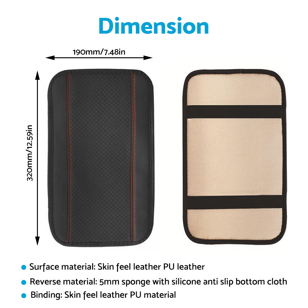 Center Console Armrest Cushion Cover Pad Protector Accessories Universal