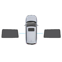 Car Window Magnetic Sun Shade Suitable For Nissan Patrol Y62 Series 2012-2024