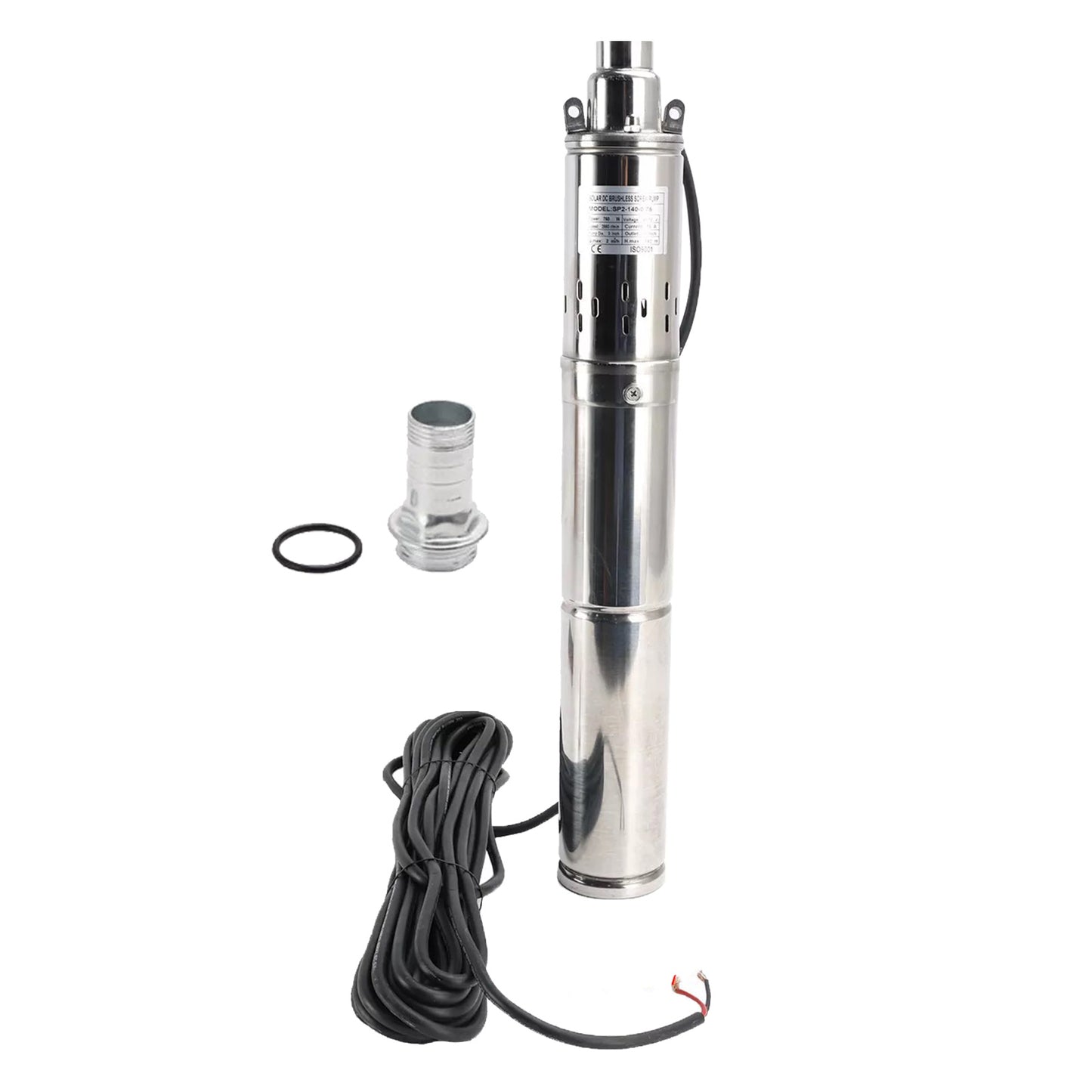 {{ 3in 48V 750W Solar Bore Pump Screw MPPT Submersible Deep Well Pump 140M }} - Buy Car Parts Online at {{ Kaka Auto Parts }}.