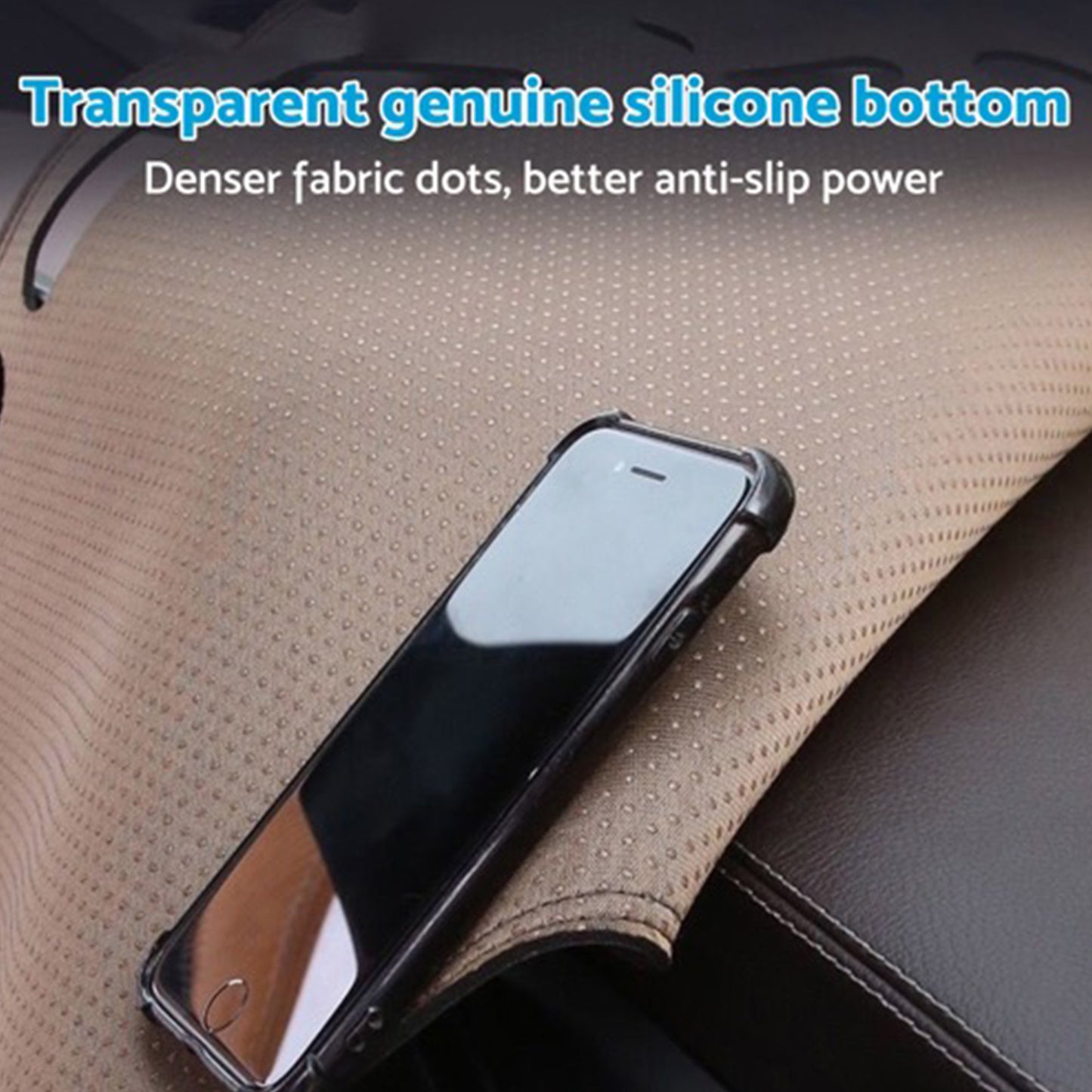 Non-Slip Dash Mat Microfiber Leather Suitable For Toyota Hiace LWB Van 2005-2018