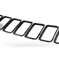 Front Grille Trim Cover Chrome Suitable for Jeep Cherokee 2014-2016 Radiator - XQ1