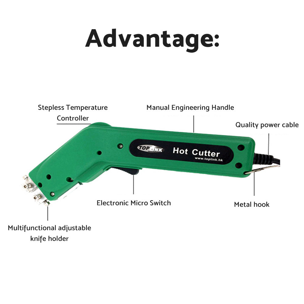 {{ 100W HOT KNIFE ROPE CUTTER FOR CUTTING ROPE AND WEBBING MARINE INDUSTRIAL }} - Buy Car Parts Online at {{ Kaka Auto Parts }}.