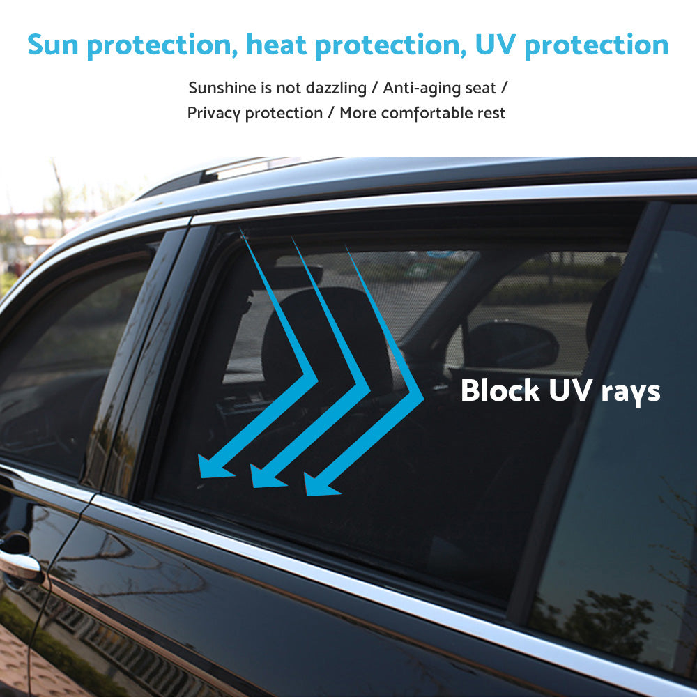 Magnetic Car Window Sun Shade Mesh Suitable For Mazda CX-8 2018-2023