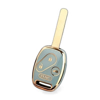 Honda Accord CRV City Fit Civic Car Key Case Key Bag Protective Cover Gold Edge