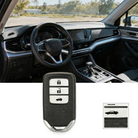 3-Button Smart Remote Car Key Suitable for Honda Accord Civic CR-V 433MHz 4A