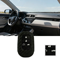 Carbon Fiber Silicone Key Fob Case Suitable for Honda Civic 2022 11th Gen