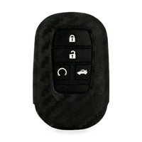 Carbon Fiber Silicone Key Fob Case Suitable for Honda Civic 2022 11th Gen