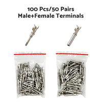 {{ 50 Pair Deutsch No. 16 Solid Terminal Connectors }} - Buy Car Parts Online at {{ Kaka Auto Parts }}.