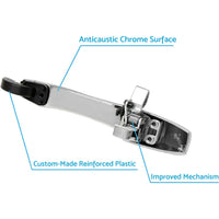 Exterior Door Handles Set 4x Suitable For Chrysler 300 300C 2005-2010 4589009AH 4589009AD