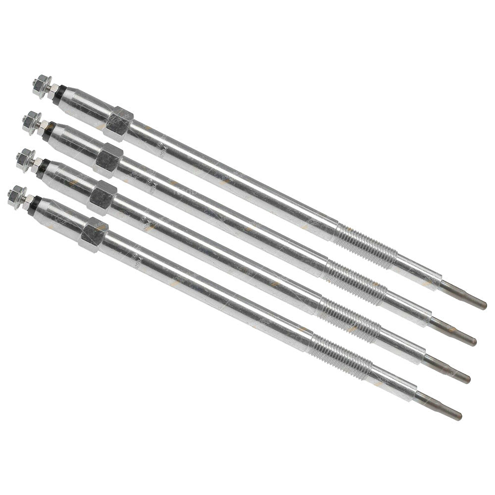 Glow Plugs 4 Pcs Fits for Nissan Patrol GU Navara Elgrand ATE50 Turbo Diesel