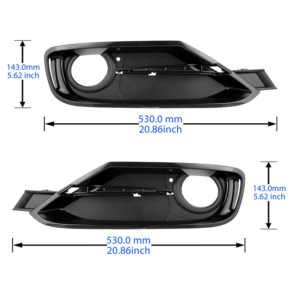 Front Fog Light Cover Grille LH RH Suitable for BMW 3 Series F30 F31 2013¡§C2015