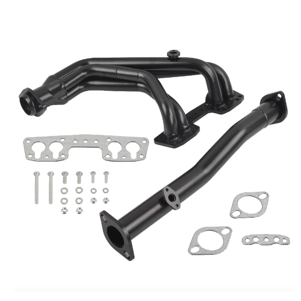 Black Exhaust Header Suitable For Toyota Pickup 4Runner 2.4L 22RE 4WD 1990¡§C1995