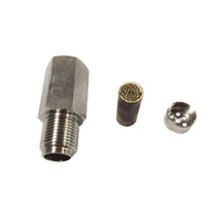 Oxygen O2 Sensor Spacer Adapter CEL Cleaner Mini Cat with Catalytic Converter