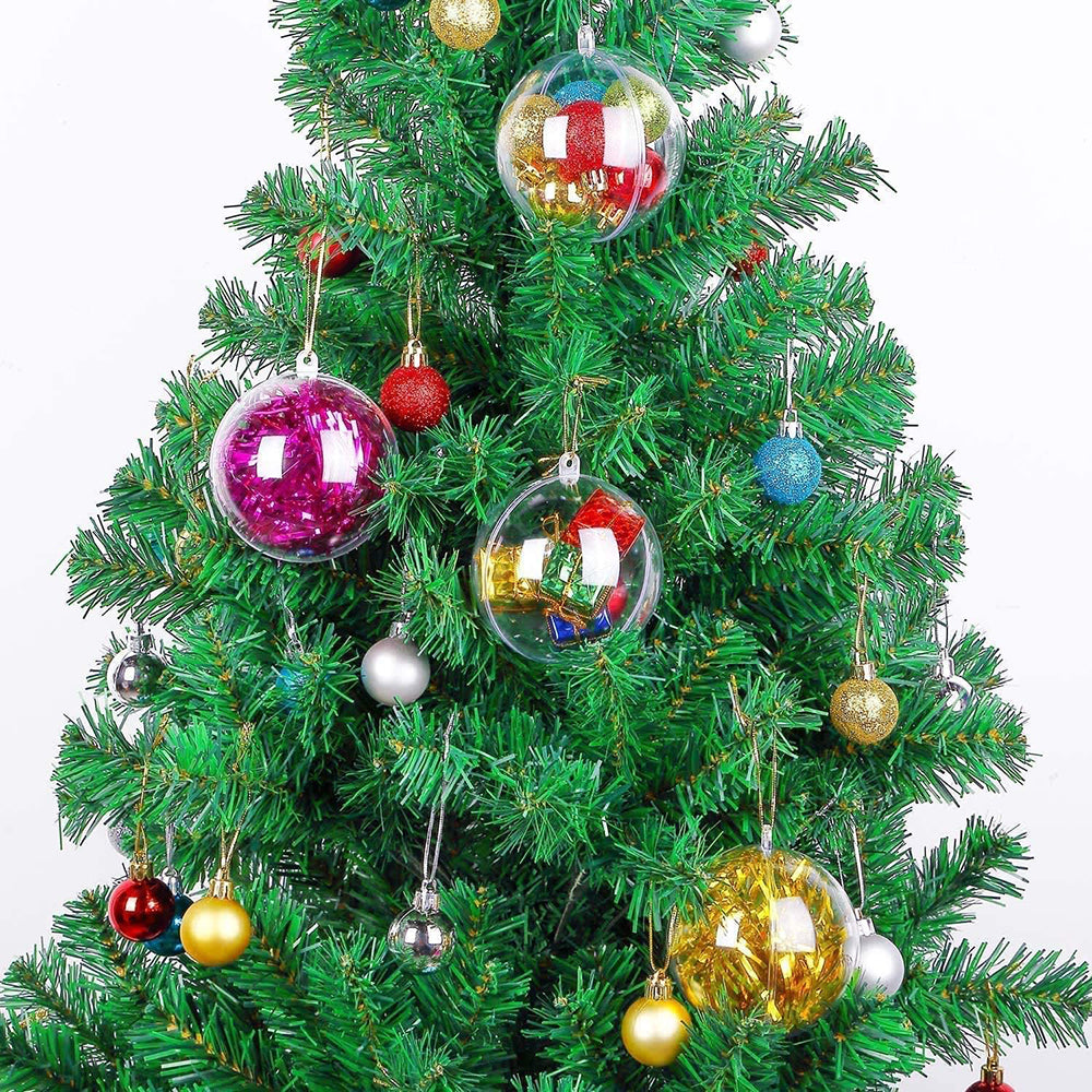 {{ 10pcs 8cm 10cm Christmas Balls Xmas Tree Ornament Decoration Plastic Bubbles AU }} - Buy Car Parts Online at {{ Kaka Auto Parts }}.